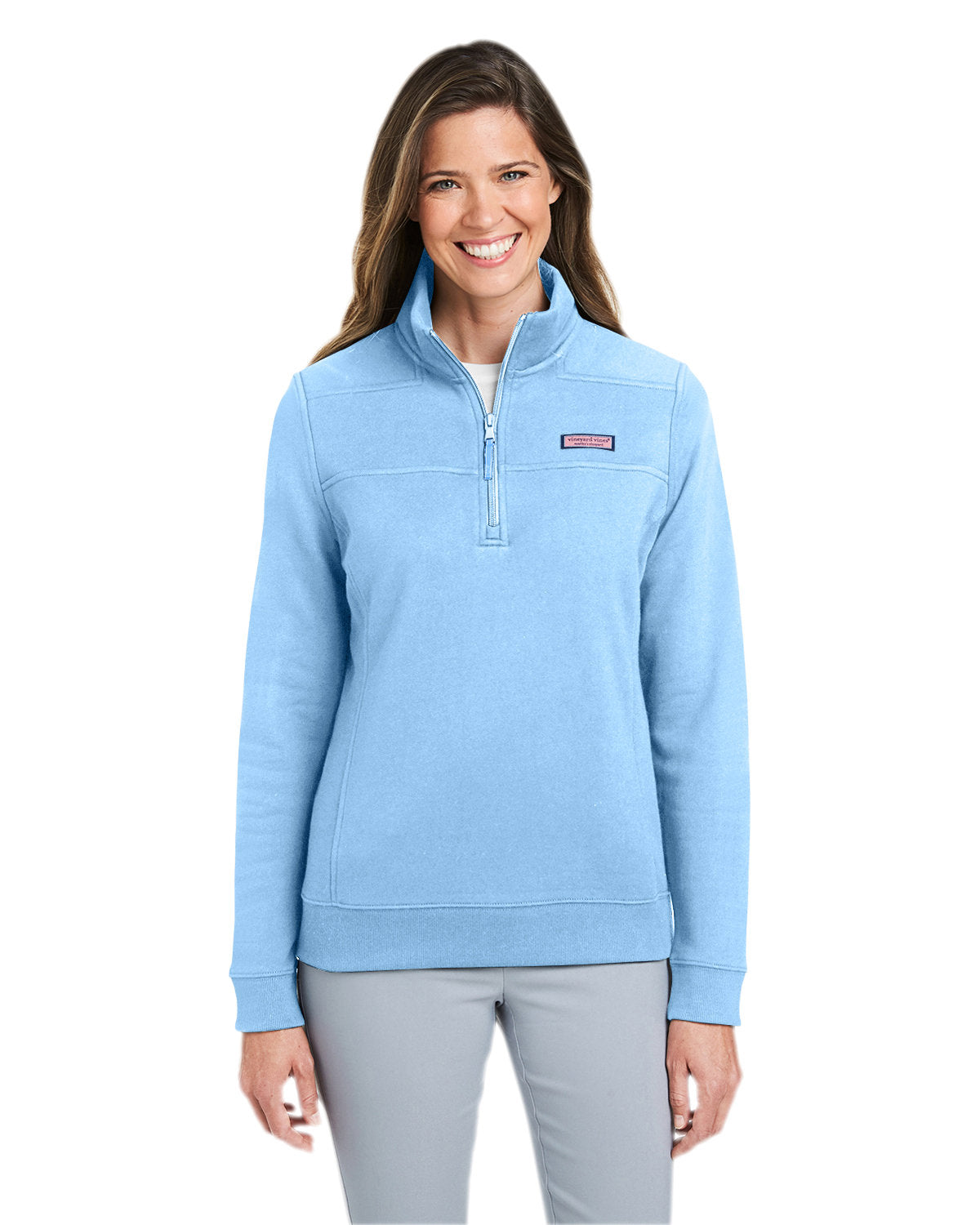 Vineyard Vines Ladies Collegiate Shep Shirt-Knits and Layering-Vineyard Vines-Jake Blue-XS-Thread Logic