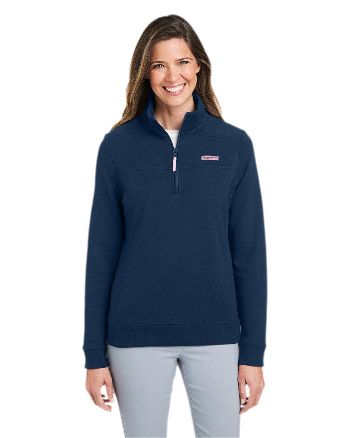Vineyard Vines Ladies Collegiate Shep Shirt-Knits and Layering-Vineyard Vines-Vineyrd Navy-XS-Thread Logic