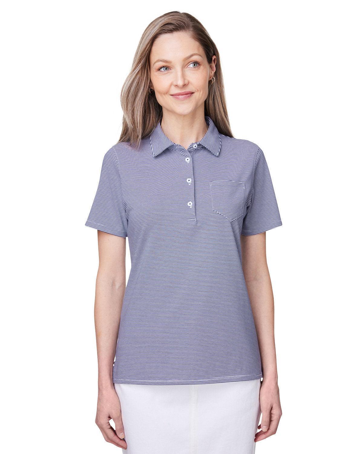 Vineyard Vines Ladies Fanshell Polo-Polos-Vineyard Vines-Navy-XS-Thread Logic