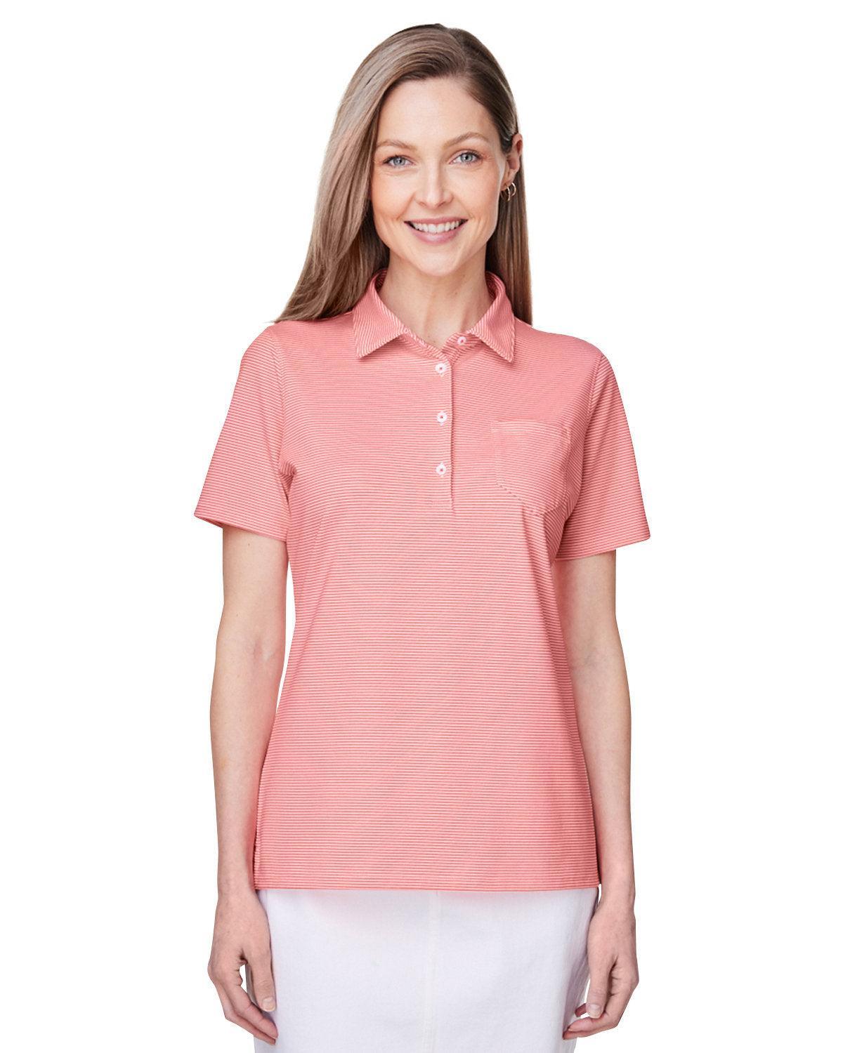 Vineyard Vines Ladies Fanshell Polo-Polos-Vineyard Vines-Orange-XS-Thread Logic