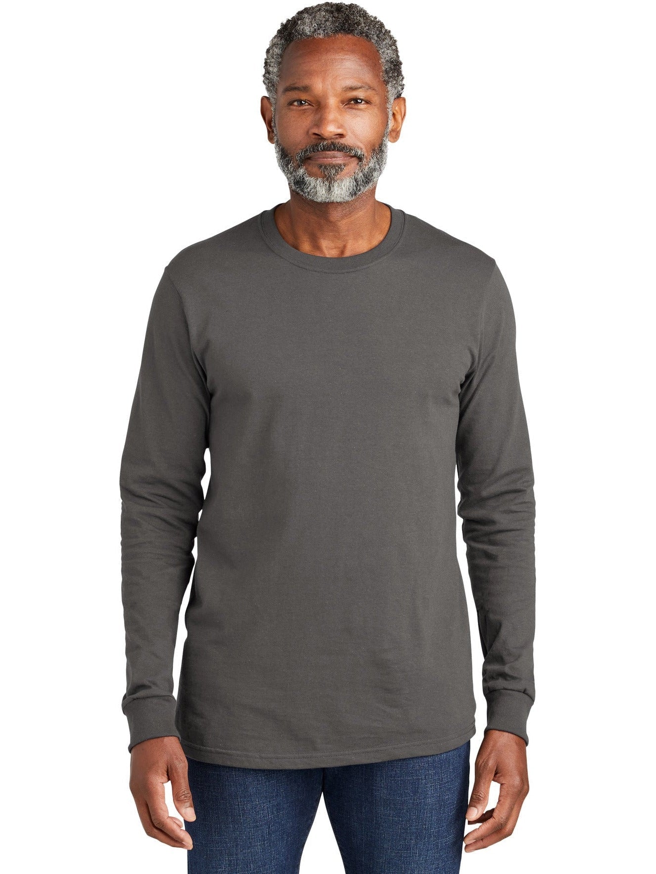 no-logo Volunteer Knitwear All-American Long Sleeve Tee-Regular-Volunteer Knitwear-Thread Logic