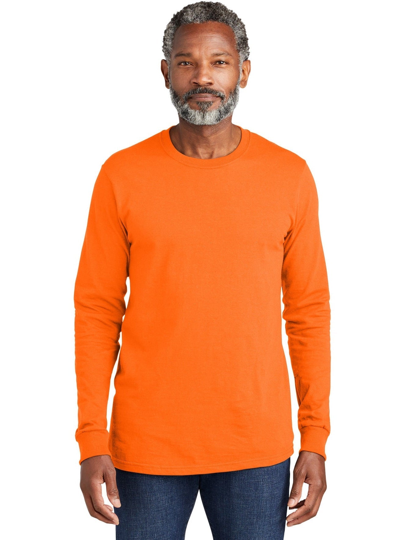no-logo Volunteer Knitwear All-American Long Sleeve Tee-Regular-Volunteer Knitwear-Thread Logic