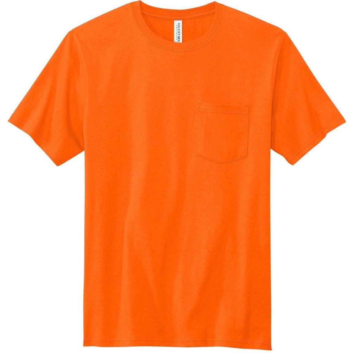 no-logo Volunteer Knitwear All-American Pocket Tee