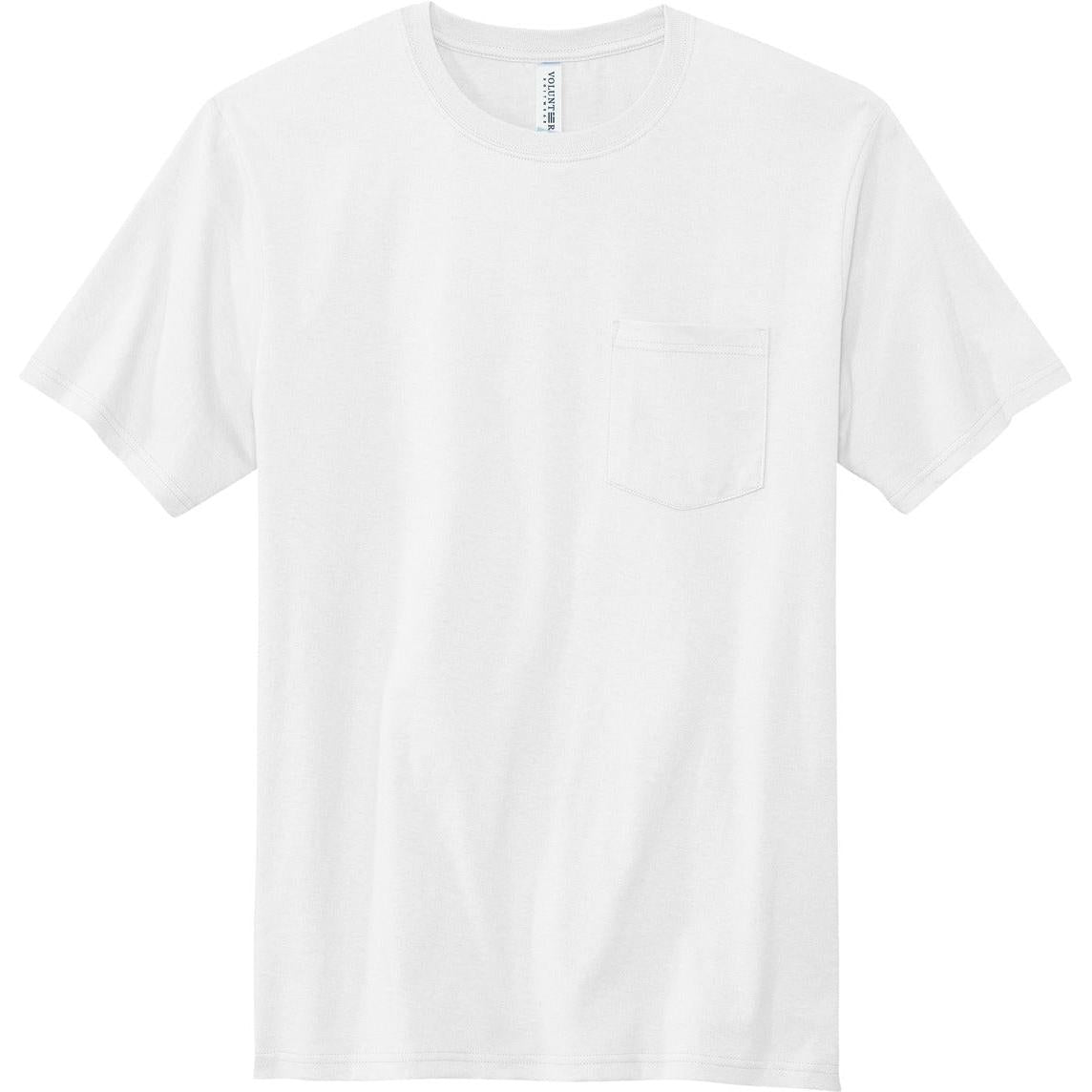 no-logo Volunteer Knitwear All-American Pocket Tee