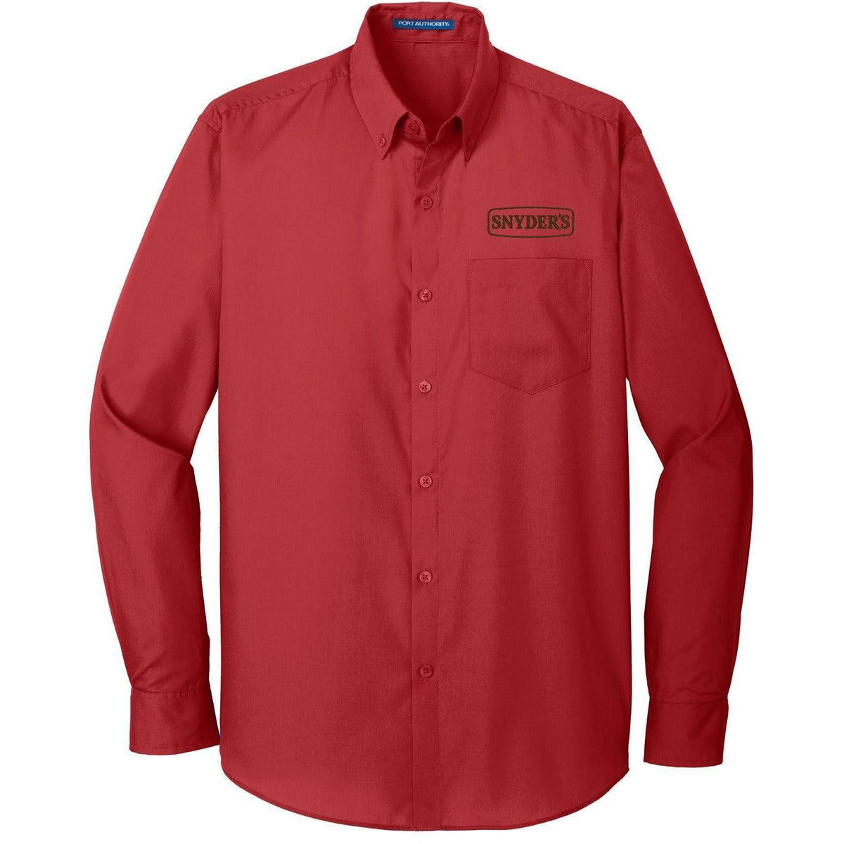 no-logo Port Authority Carefree Poplin Shirt-Dress Shirts-Port Authority-Thread Logic