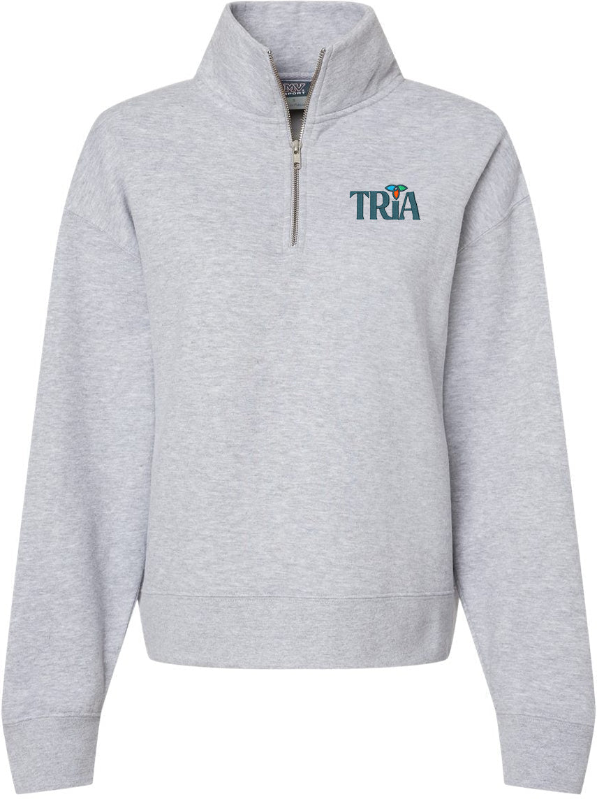 MV Sport W22713 Quarter-Zip Pullover with Custom Embroidery