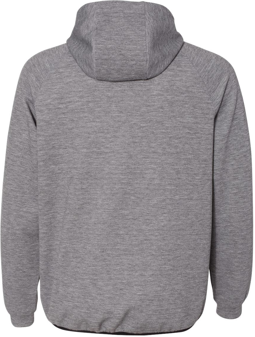 no-logo Weatherproof Heat Last Fleece Tech Full-Zip Hooded Sweatshirt-Men's Layering-Weatherproof-Thread Logic