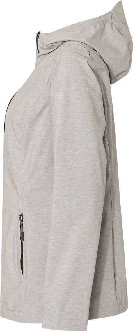 no-logo Weatherproof Ladies 32 Degrees Mélange Rain Jacket-Ladies Jackets-Weatherproof-Thread Logic