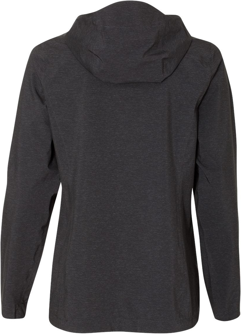no-logo Weatherproof Ladies 32 Degrees Mélange Rain Jacket-Ladies Jackets-Weatherproof-Thread Logic
