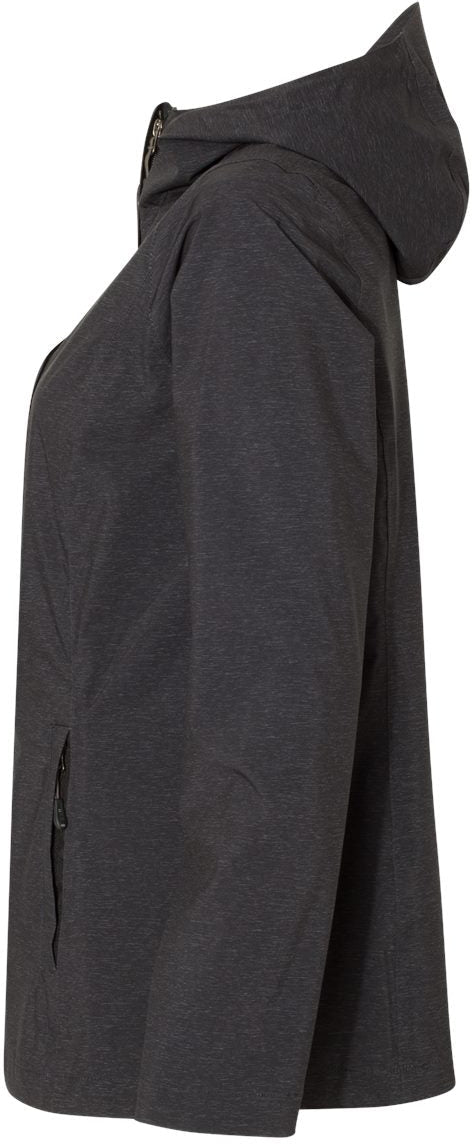 no-logo Weatherproof Ladies 32 Degrees Mélange Rain Jacket-Ladies Jackets-Weatherproof-Thread Logic