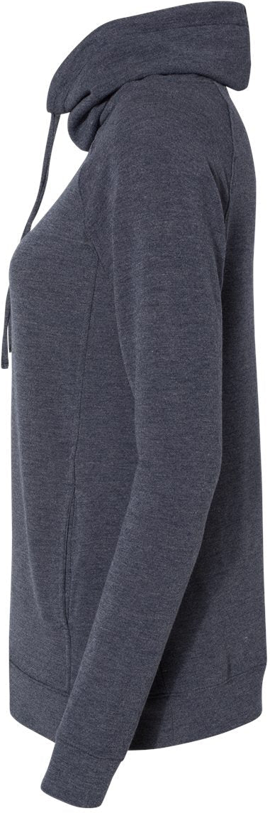 no-logo Weatherproof Ladies Heat Last Fleece Faux Cashmere Funnel Neck Sweatshirt-Ladies Layering-Weatherproof-Thread Logic
