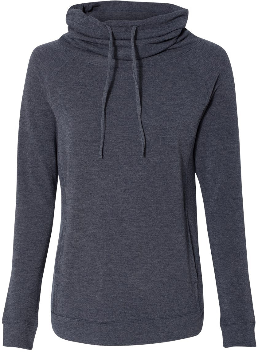 Weatherproof Ladies Heat Last Fleece Faux Cashmere Funnel Neck Sweatshirt