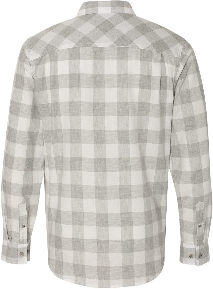 no-logo Weatherproof Vintage Brushed Flannel Long Sleeve Shirt -Men's Dress Shirts-Weatherproof-Thread Logic