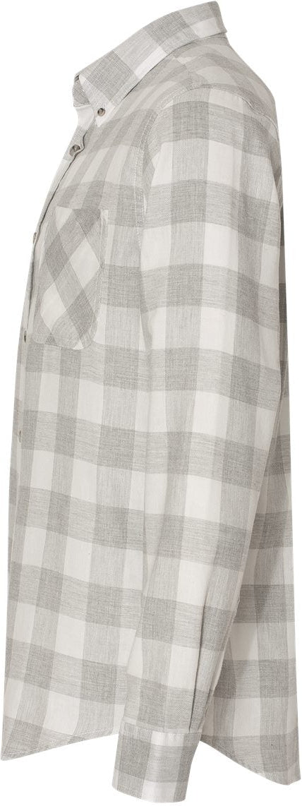 no-logo Weatherproof Vintage Brushed Flannel Long Sleeve Shirt -Men's Dress Shirts-Weatherproof-Thread Logic