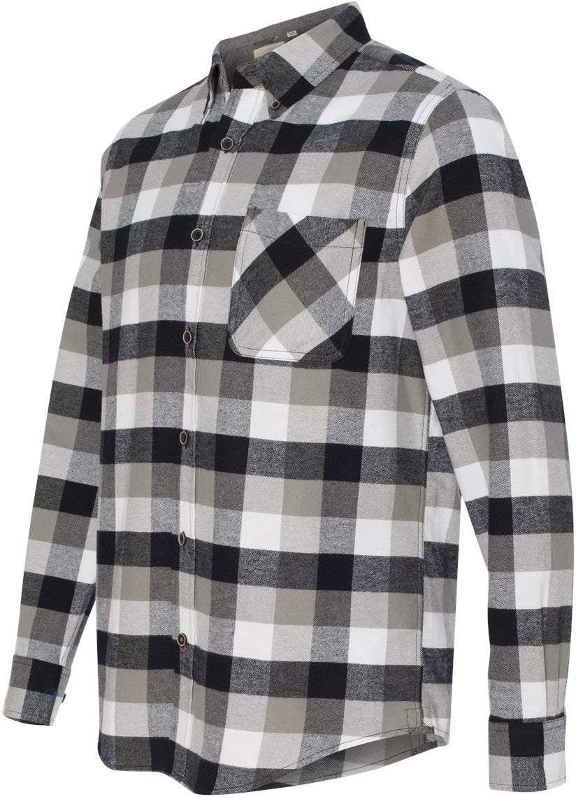 no-logo Weatherproof Vintage Brushed Flannel Long Sleeve Shirt -Men's Dress Shirts-Weatherproof-Thread Logic