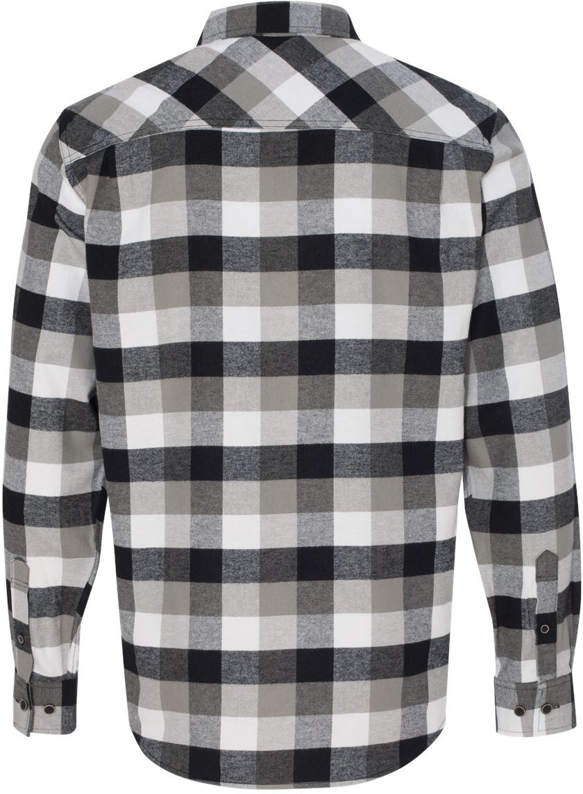 no-logo Weatherproof Vintage Brushed Flannel Long Sleeve Shirt -Men's Dress Shirts-Weatherproof-Thread Logic