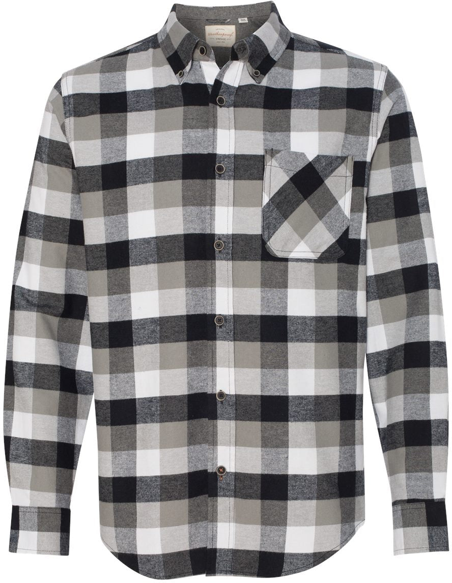 Weatherproof Vintage Brushed Flannel Long Sleeve Shirt