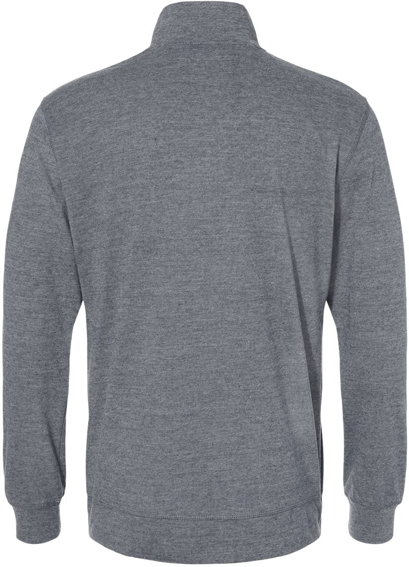 no-logo Weatherproof Vintage Microstripe Quarter-Zip Pullover-Fleece-Weatherproof-Thread Logic