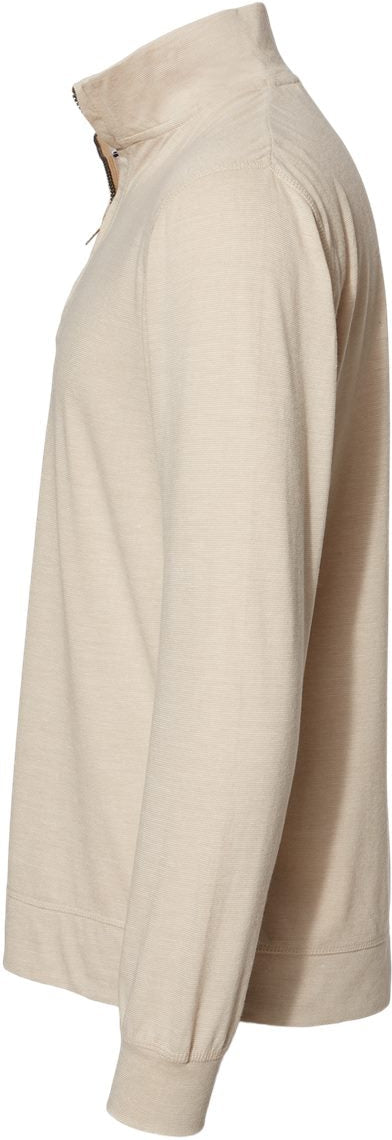 no-logo Weatherproof Vintage Microstripe Quarter-Zip Pullover-Fleece-Weatherproof-Thread Logic