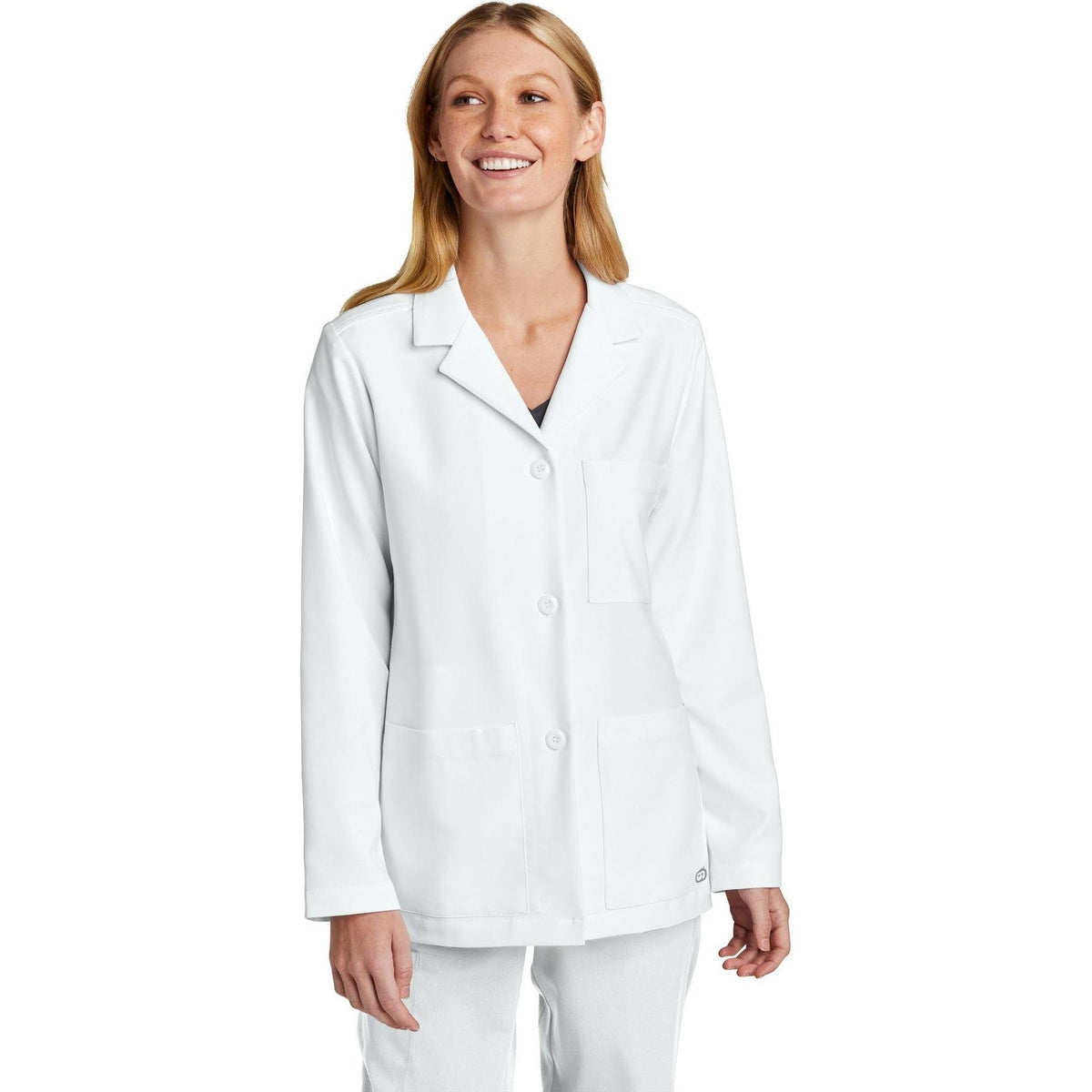 no-logo WonderWink Ladies Consultation Lab Coat-Regular-Wonderwink-Thread Logic