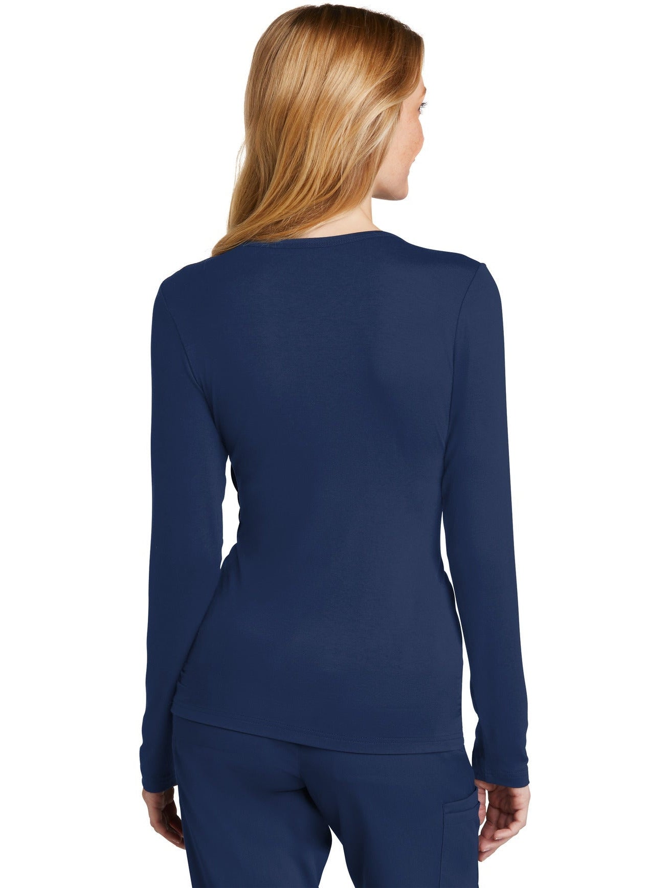 no-logo WonderWink Ladies Long Sleeve Layer Tee-Regular-Wonderwink-Thread Logic