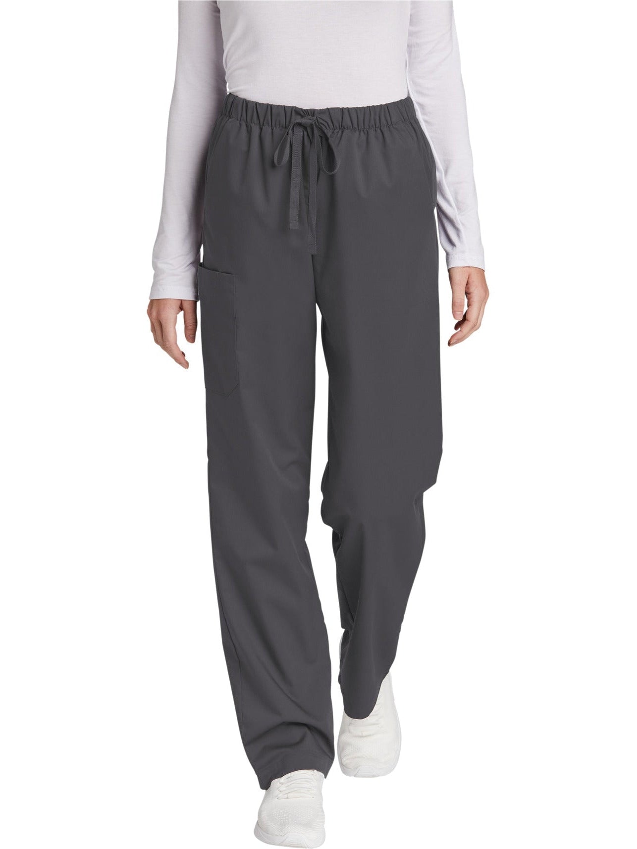 no-logo WonderWink Ladies Petite WorkFlex Cargo Pant - SOLD BLANK-Regular-Wonderwink-Thread Logic