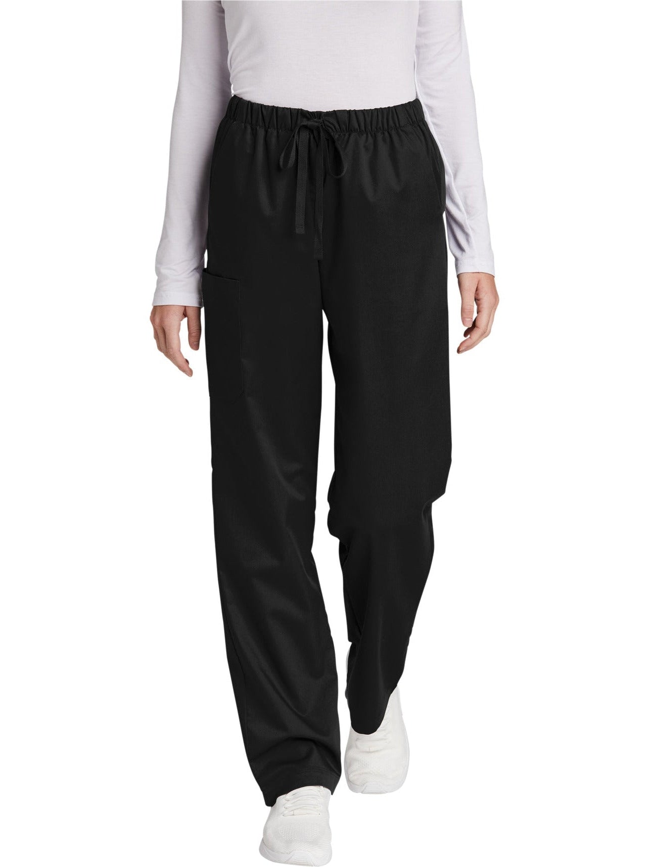 no-logo WonderWink Ladies Petite WorkFlex Cargo Pant - SOLD BLANK-Regular-Wonderwink-Thread Logic
