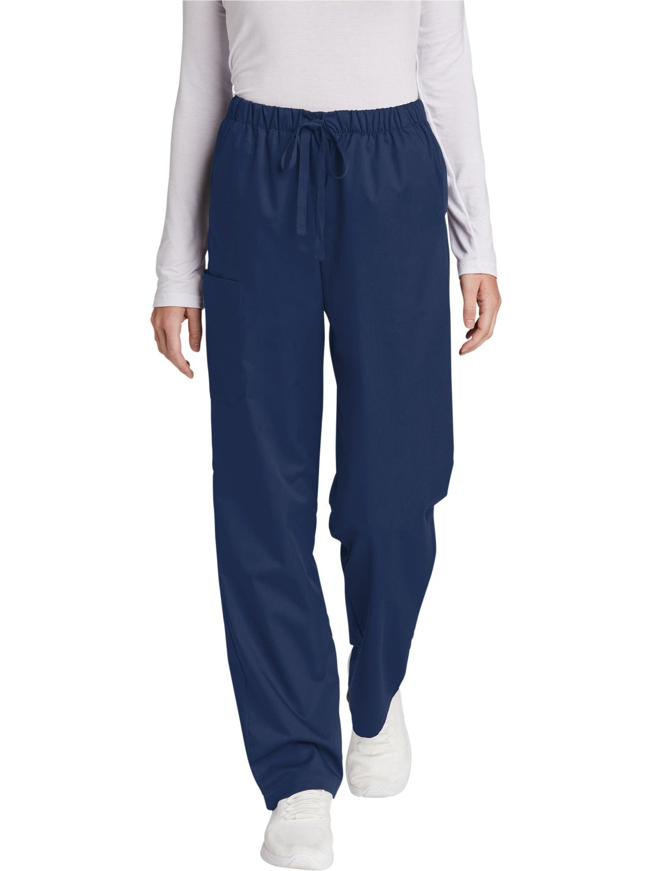 no-logo WonderWink Ladies Petite WorkFlex Cargo Pant - SOLD BLANK-Regular-Wonderwink-Thread Logic