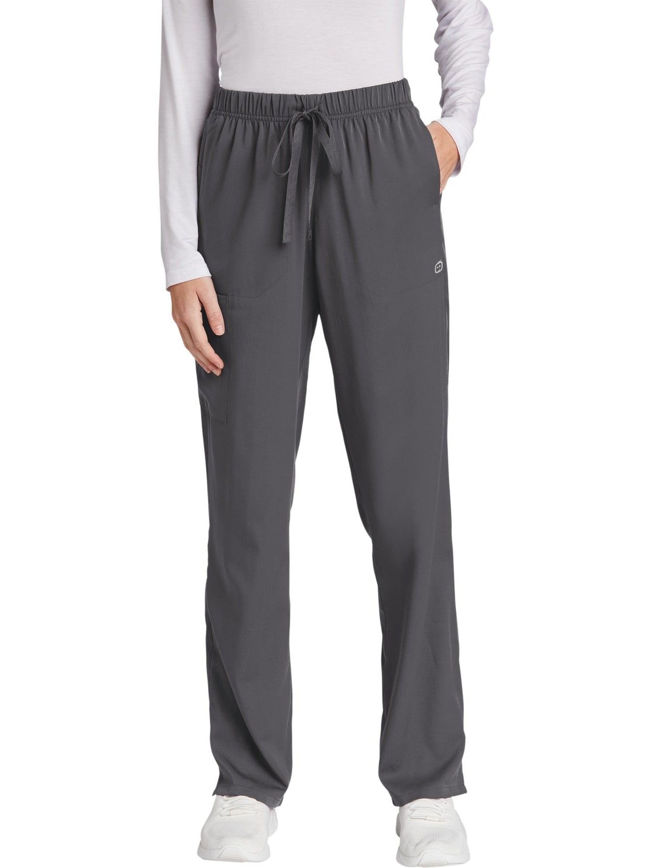 no-logo WonderWink Ladies Premiere Flex Cargo Pant - SOLD BLANK-Regular-Wonderwink-Thread Logic