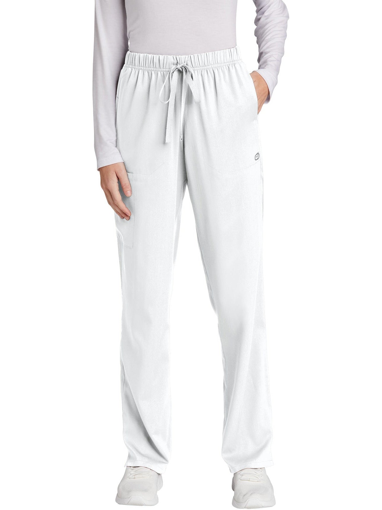 no-logo WonderWink Ladies Premiere Flex Cargo Pant - SOLD BLANK-Regular-Wonderwink-Thread Logic