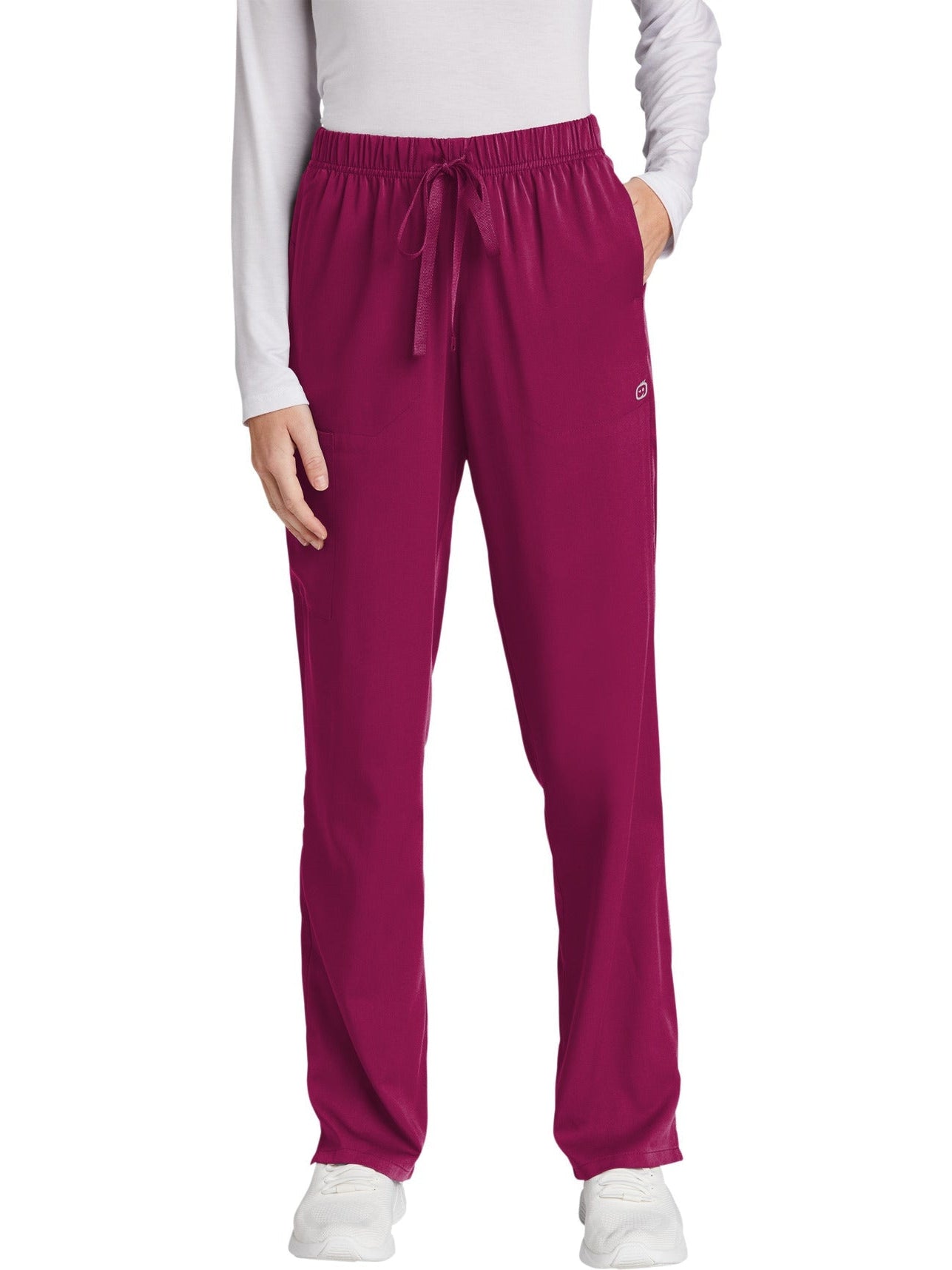 no-logo WonderWink Ladies Premiere Flex Cargo Pant - SOLD BLANK-Regular-Wonderwink-Thread Logic