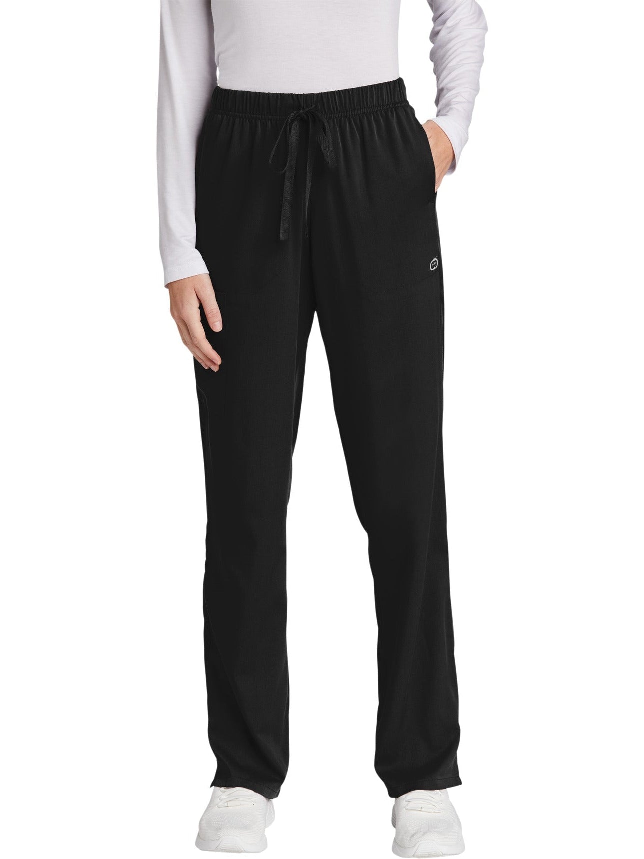 no-logo WonderWink Ladies Premiere Flex Cargo Pant - SOLD BLANK-Regular-Wonderwink-Thread Logic