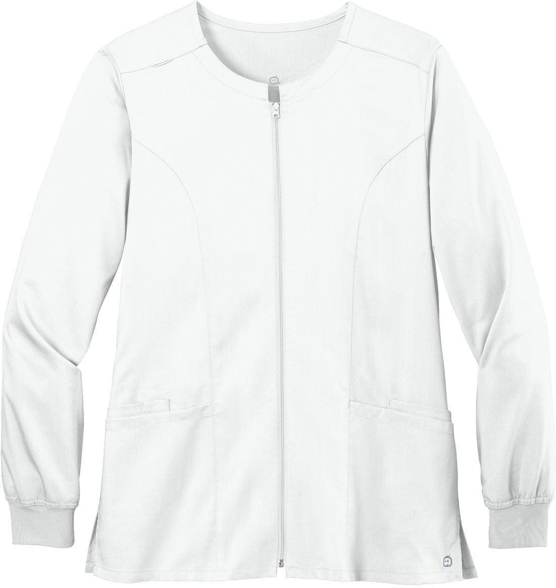 WonderWink Ladies Premiere Flex Full-Zip Scrub Jacket