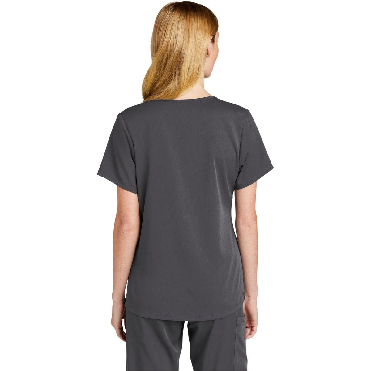 no-logo WonderWink Ladies Premiere Flex Mock Wrap Top-Regular-Wonderwink-Thread Logic