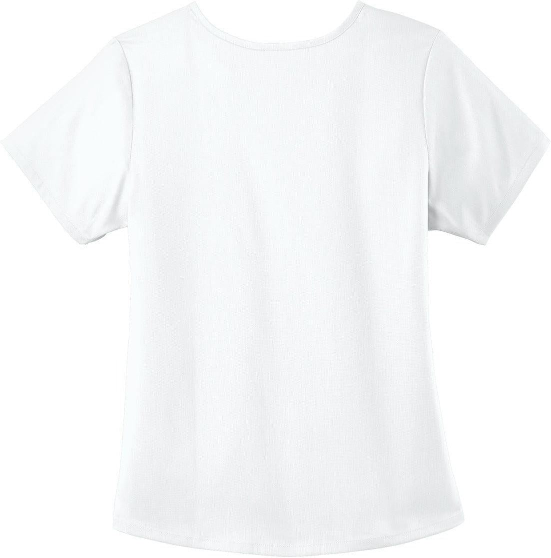 no-logo WonderWink Ladies Premiere Flex Mock Wrap Top-Regular-Wonderwink-Thread Logic