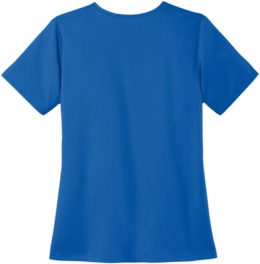no-logo WonderWink Ladies Premiere Flex V-Neck Top-Regular-Wonderwink-Thread Logic