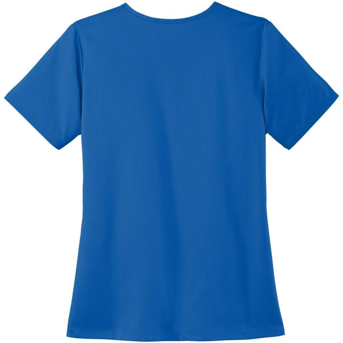 no-logo WonderWink Ladies Premiere Flex V-Neck Top-Regular-Wonderwink-Thread Logic