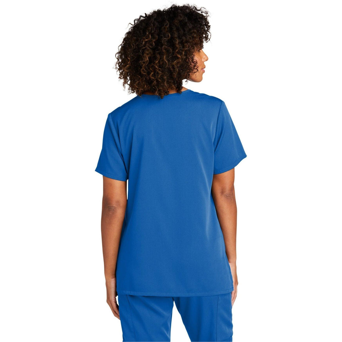 no-logo WonderWink Ladies Premiere Flex V-Neck Top-Regular-Wonderwink-Thread Logic