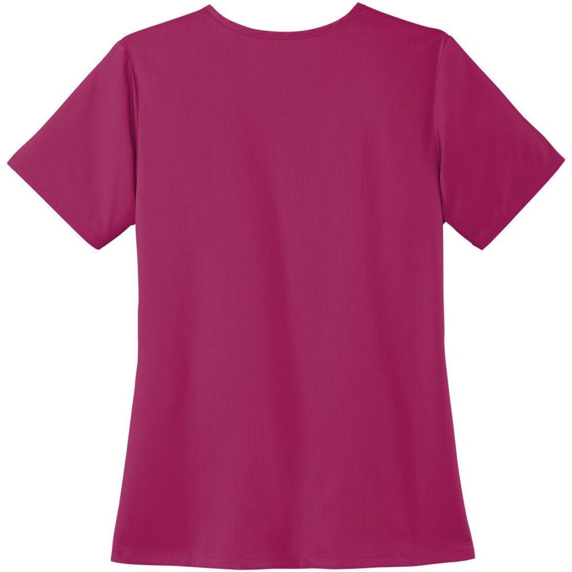 no-logo WonderWink Ladies Premiere Flex V-Neck Top-Regular-Wonderwink-Thread Logic