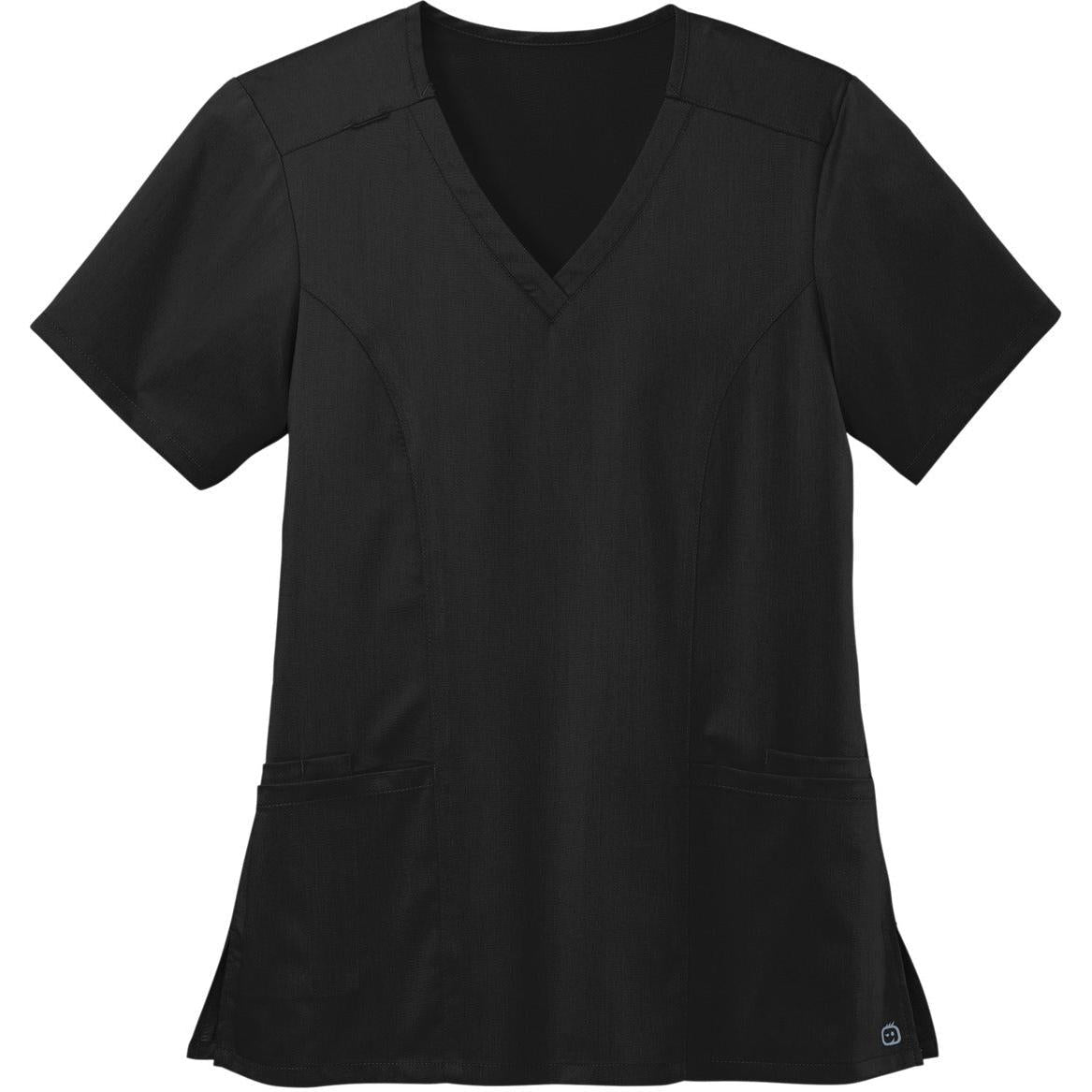 no-logo WonderWink Ladies Premiere Flex V-Neck Top