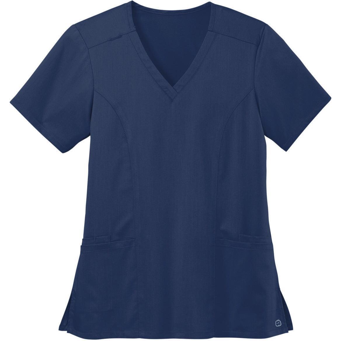 no-logo WonderWink Ladies Premiere Flex V-Neck Top