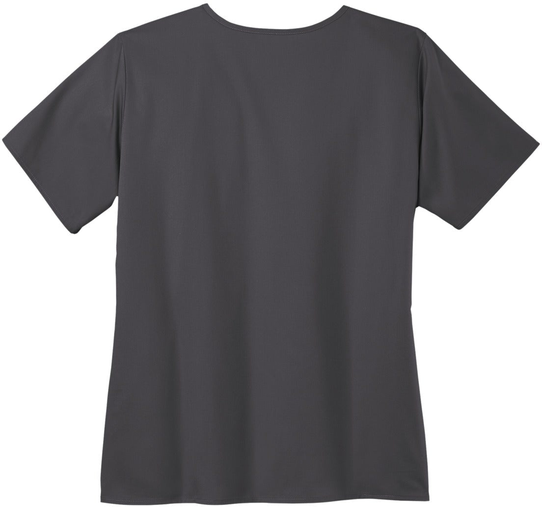 no-logo WonderWink Ladies WorkFlex Mock Wrap Top-Regular-Wonderwink-Thread Logic