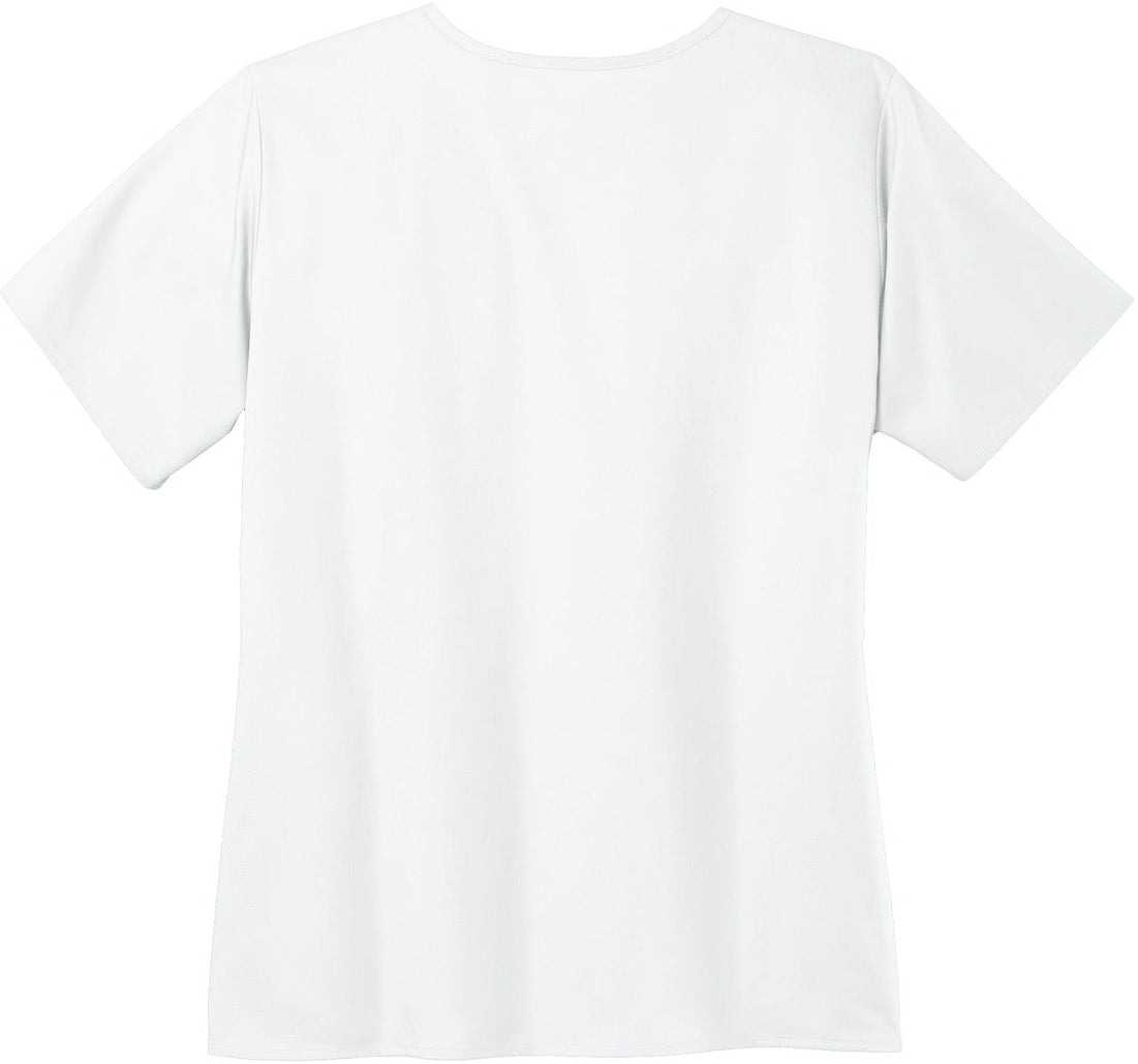 no-logo WonderWink Ladies WorkFlex Mock Wrap Top-Regular-Wonderwink-Thread Logic