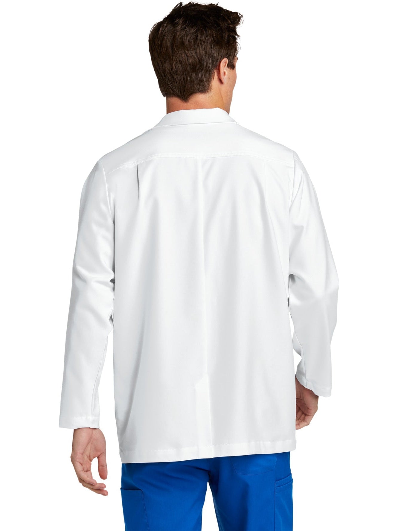 no-logo WonderWink Men's Consultation Lab Coat-Regular-Wonderwink-Thread Logic