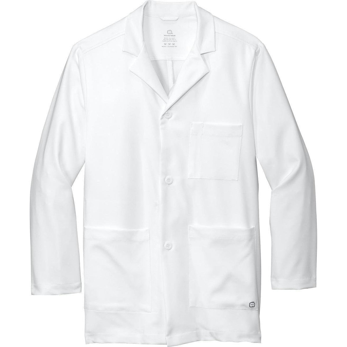 no-logo WonderWink Men's Consultation Lab Coat