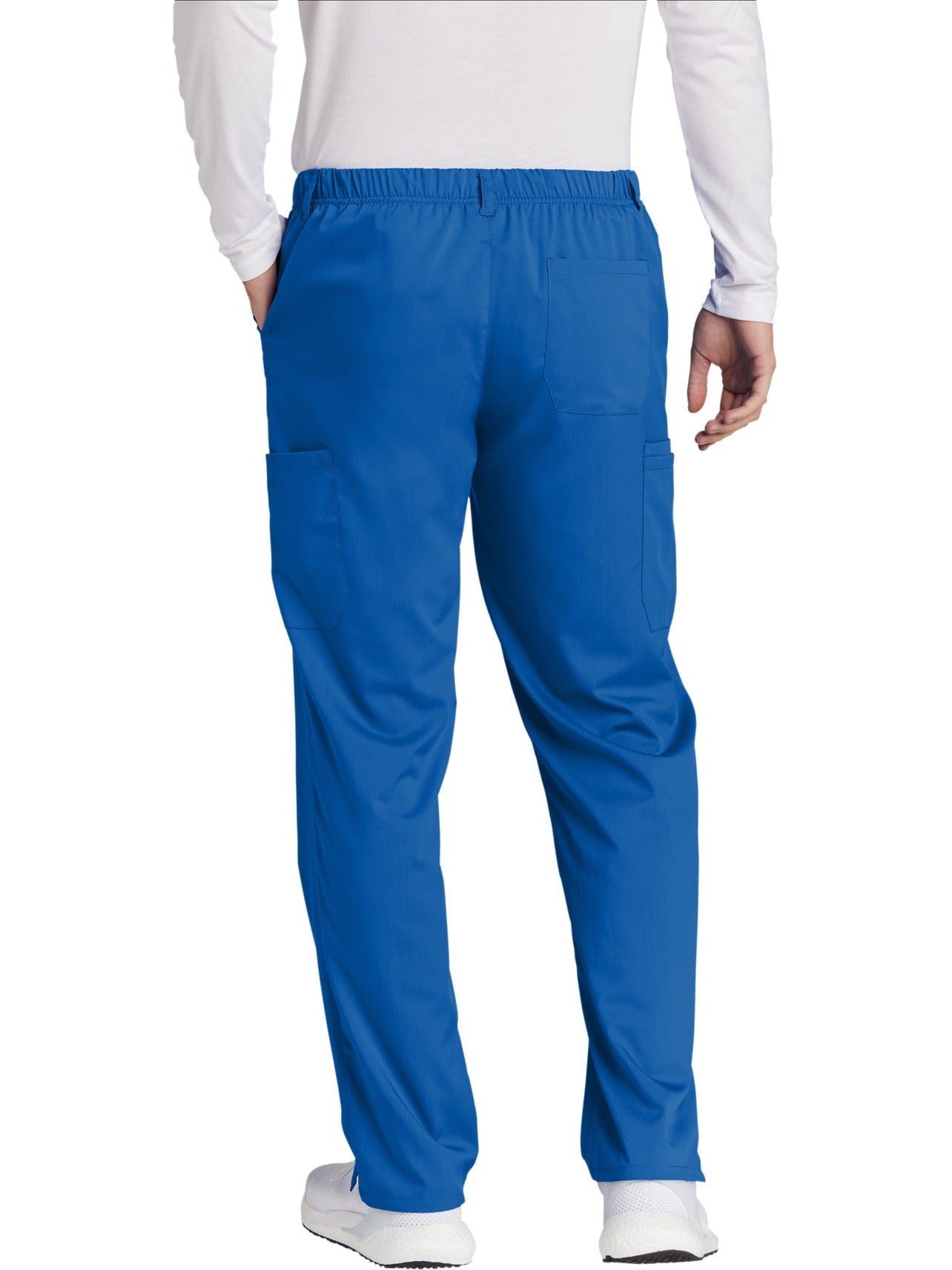 no-logo WonderWink Men's Premiere Flex Cargo Pant - SOLD BLANK-Regular-Wonderwink-Thread Logic