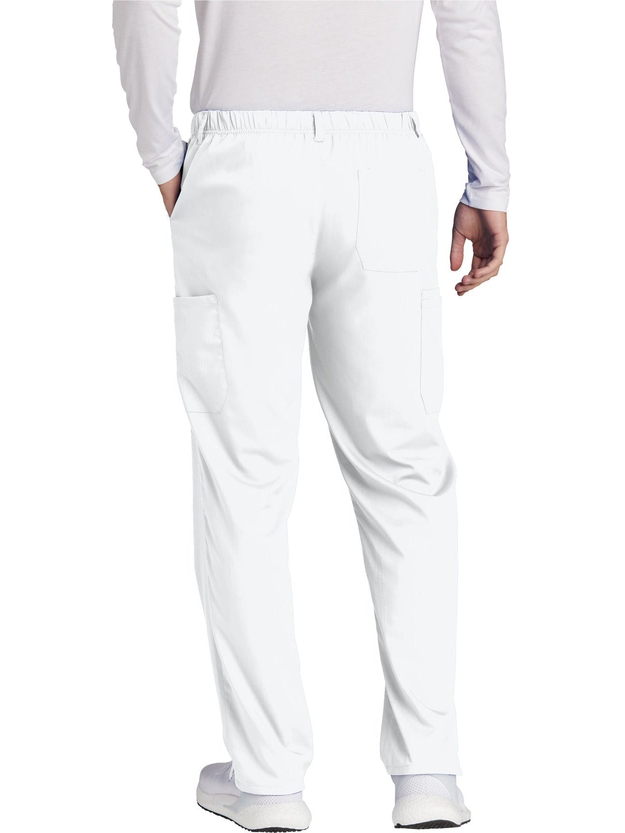 no-logo WonderWink Men's Premiere Flex Cargo Pant - SOLD BLANK-Regular-Wonderwink-Thread Logic