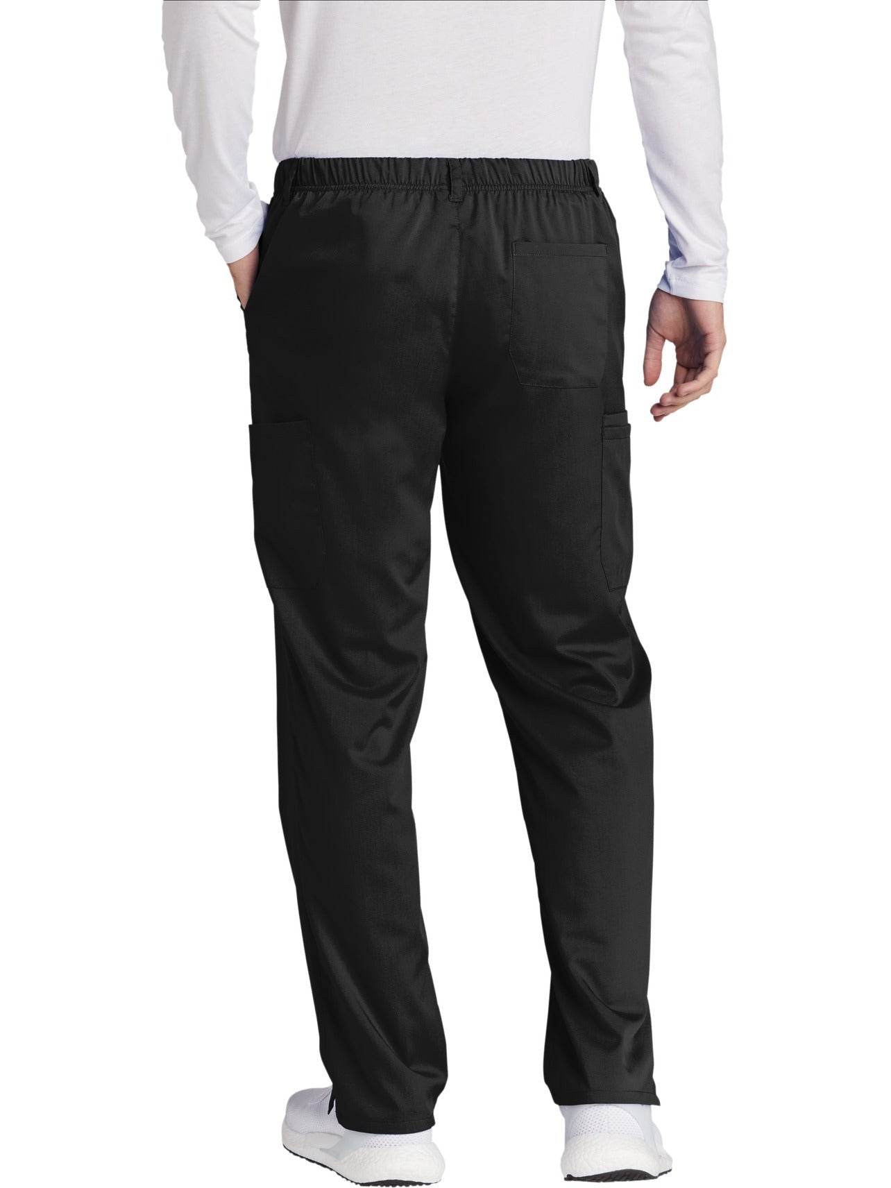 no-logo WonderWink Men's Premiere Flex Cargo Pant - SOLD BLANK-Regular-Wonderwink-Thread Logic