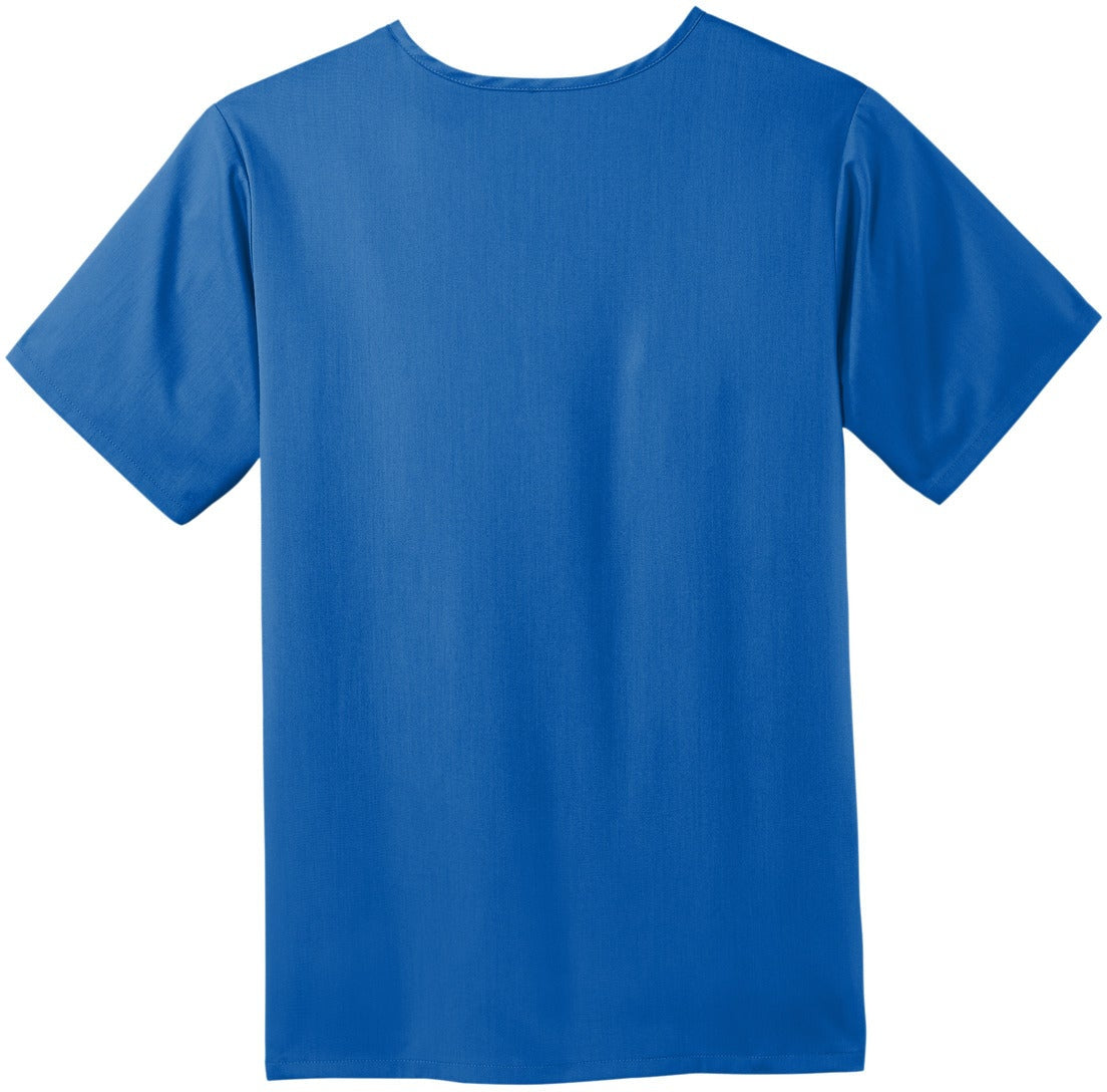 no-logo WonderWink Men's Premiere Flex V-Neck Top-Regular-Wonderwink-Thread Logic
