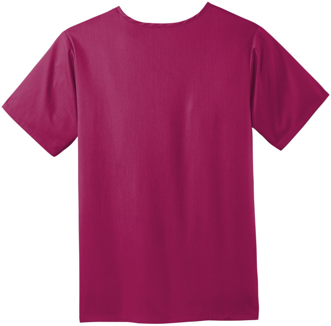 no-logo WonderWink Men's Premiere Flex V-Neck Top-Regular-Wonderwink-Thread Logic